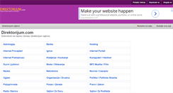 Desktop Screenshot of direktorijum.com